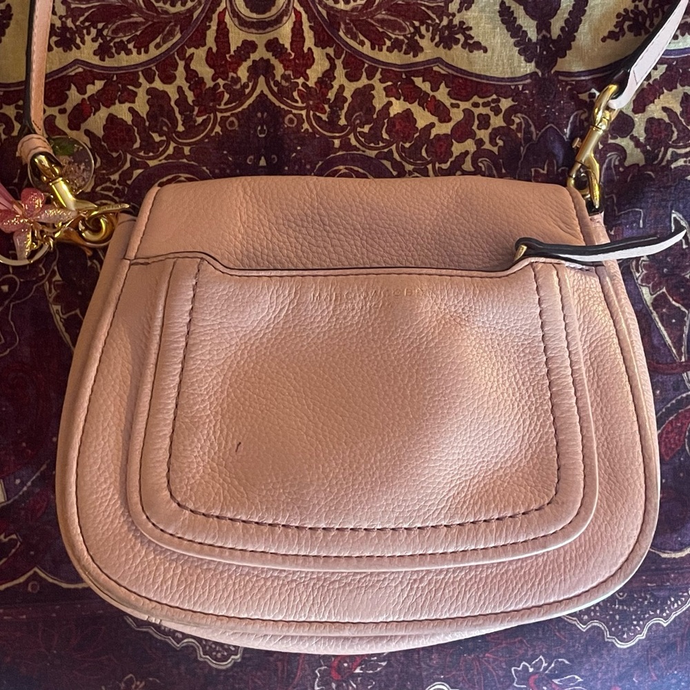 Marc Jacobs Pink Leather Crossbody Bag